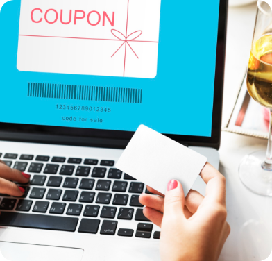 coupon-gift-certificate-shopping-concept